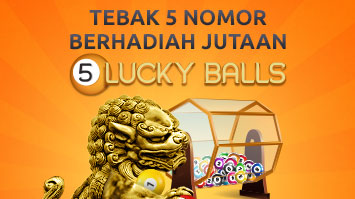 Promo Lucky 5 Balls